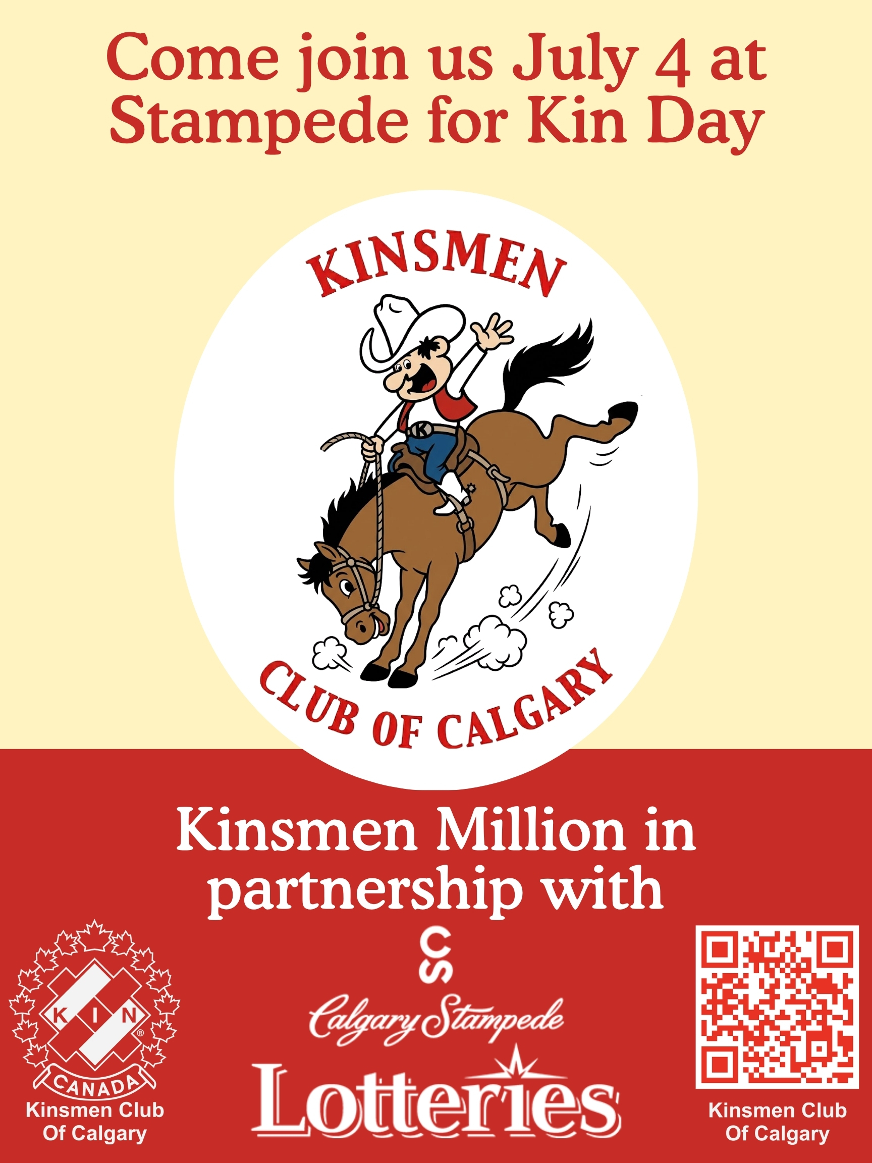 Kin Club Poster Kinsmen Club of Calgary – Serving the Community’s Greatest Need